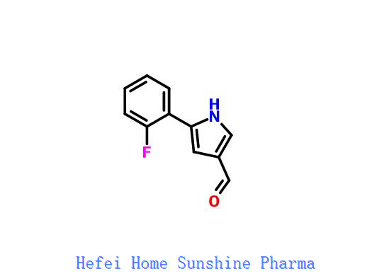 5- (2-florofenil) -1 H-pirol-3-karbaldehid CAS 881674-56-2