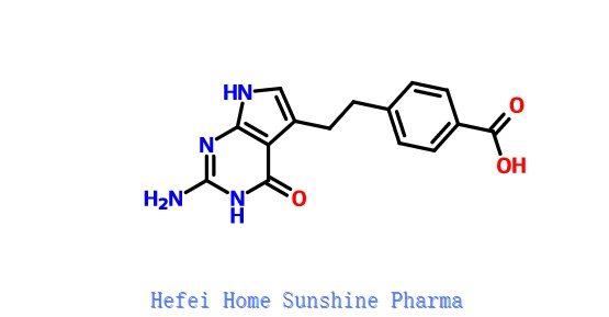 4-[2-(2-Amino-4,7-dihidro-4-okso-3H-pirolo[2,3-d]pirimidin-5-il)etil]-benzoik Asit; PMC CAS 137281-39-1