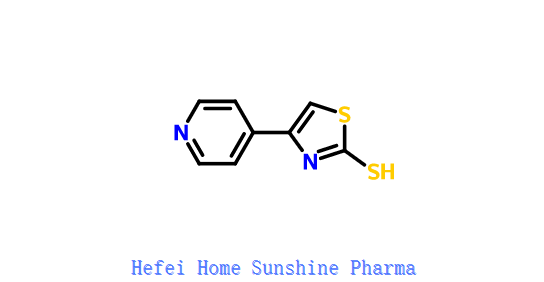 4-(4-Piridinil)tiyazol-2-tiol CAS 77168-63-9