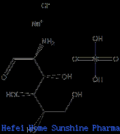 Glukozamin Sülfat Sodyum Klorür CAS 1296149-13-7