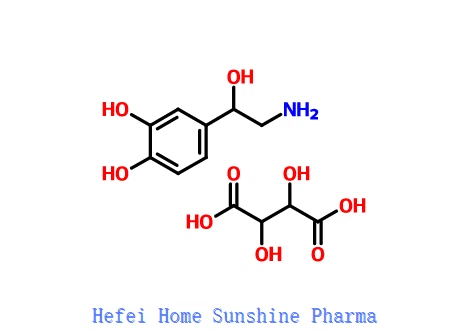 L-4-(2-Amino-1-hidroksiyetil)-1,2-benzenediol Bitartrate CAS 69815-49-2