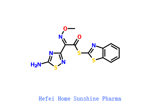 S-2-BENZOTHIAZOLYL (Z)-2-(5-AMINO-1,2,4-TİYADIAZOL-3-YL)-2-METOKSİmİYOTİn TİYOSETAT CAS 104797-47-9