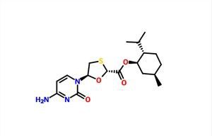 (1R,2S,5R)-Mentil-(2R,5S)-5-(4-amino-2-okso-2H-pirimidin-1-il)-[1,3]oksatiyolan-2-karboksilik Asit CAS 147027- 10-9