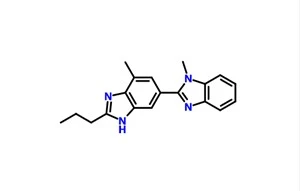 2-n-Propil-4-metil-6-(1-metilbenzimidazol-2-il)benzimidazol CAS 152628-02-9