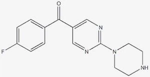 (4-florofenil) (2-(piperazin-1-yl)pyrimidin-5-yl)metanon CAS 1703794-75-5