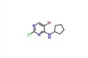 5-broMo-2-kloro-N-cyclopentylpyriMidin-4-aMine CAS 733039-20-8