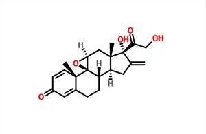 9beta,11beta-Epoksi-17alpha,21-dihidroksi-16beta-metilen-pregna-1,4-diene-3,20-dione CAS 981-34-0