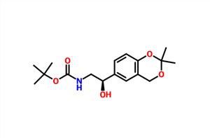 KarbaMik Asit, [(2R)-2-(2,2-diMetil-4H-1,3-benzodioksin-6-il)-2-hidroksietil]-, 1,1-diMetiletil Ester CAS 452339-72-9