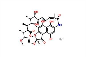 Rifamycin Sodyum Tuz CAS 14897-39-3