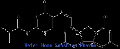 Guanosine-9-17N, N-(2-metil-1-oxopropyl)-, 2',3'-diacetate CAS 163586-86-5